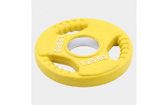 Олимпийский диск евро-классик--с тройным хватом 1.25 кг. Олимпийский диск евро-классик--с тройным хватом 1.25 кг.