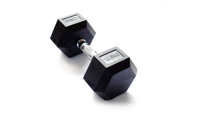 Гантель гексагональная обрезиненная ZSO 12,5 кг Гантель гексагональная обрезиненная ZSO 12,5 кг